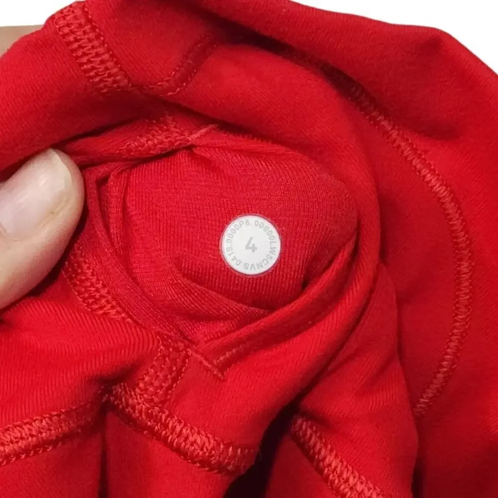 Lululemon Red Lunar New Year Wunder Under Leggings Size 4 - Picture 6 of 7